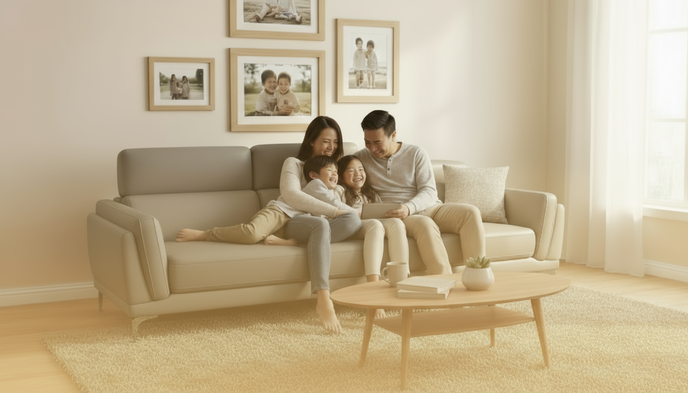 Nova Furnishing styled living room