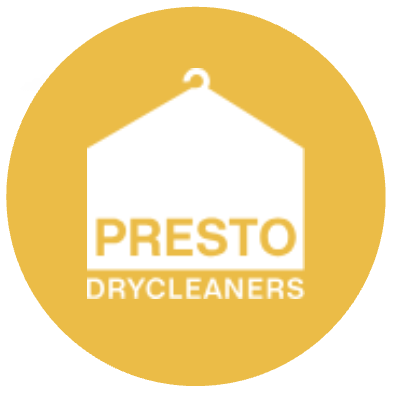 Presto Drycleaners logo