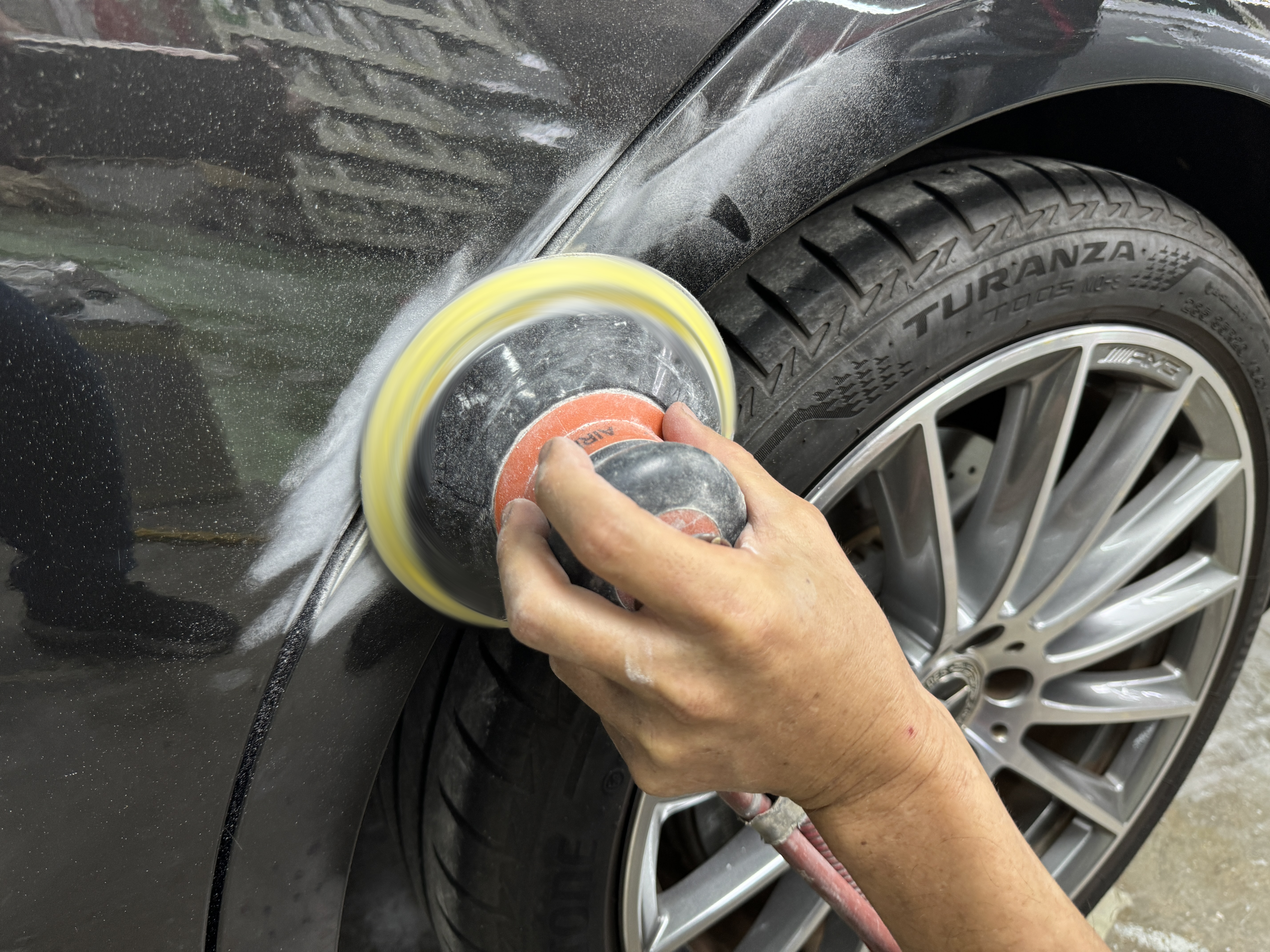 Revol Carz scratch removal in detail