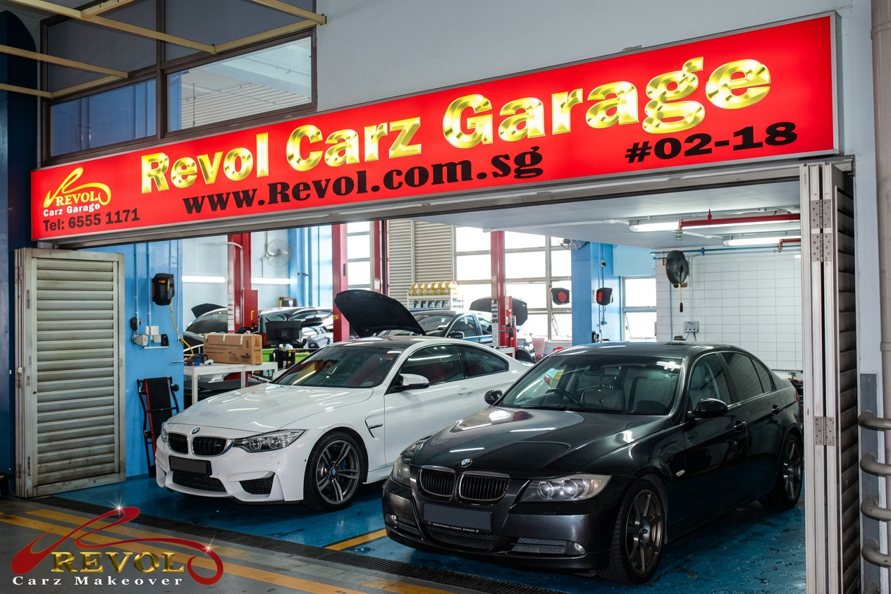 Revol Carz one-stop car care facility