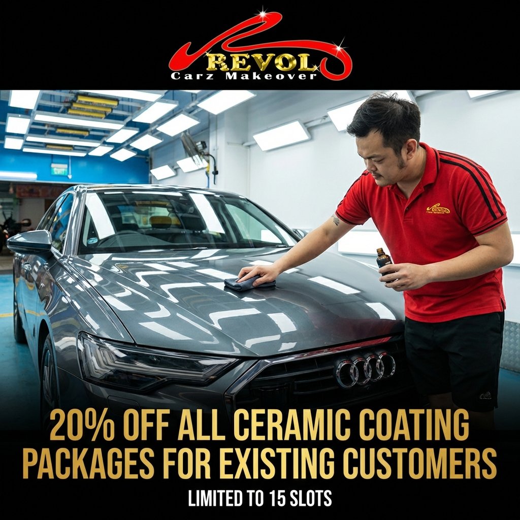 Revol Carz WhatsApp broadcast campaign for ceramic coating promotion